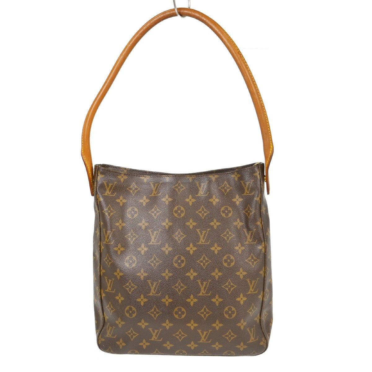 Louis Vuitton Monogram Looping Handbag Monogram Canvas Brown Canvas Shoulder Bag Bag (Pre-Loved)