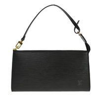 Louis Vuitton Louis Vuitton Pochette Accessoires Epi Leather Black Leather Clutche & Pouche Bag (Pre-Loved)