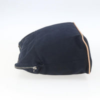Hermes Bolide Travel Pouch Canvas Navy Canvas Clutche & Pouche Bag (Pre-Loved)