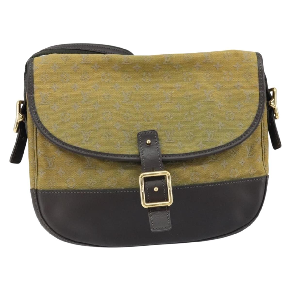 Louis Vuitton Marjorie Handbag Mini Lin Khaki Canvas Shoulder Bag Bag (Authentic Pre-Loved)
