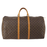 Louis Vuitton Louis Vuitton Keepall Bag Monogram Canvas Brown Canvas Travel Bag Bag (Pre-Loved)