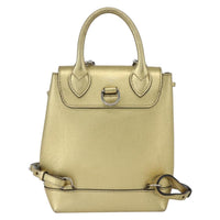 Louis Vuitton Lockme Backpack Leather Gold Leather Backpack Bag (Authentic Pre-Loved)