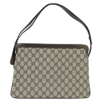 Gucci Ophidia Zip Shoulder Bag Gg Coated Canvas Beige Canvas Shoulder Bag Bag (Authentic Pre-Loved)
