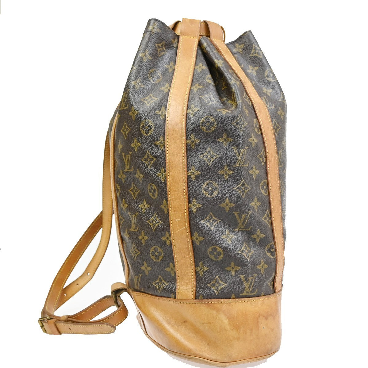 Louis Vuitton Louis Vuitton Randonnee Backpack Monogram Canvas Brown Canvas Backpack Bag (Pre-Loved)