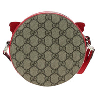 Gucci Kids Gg Supreme Rainbow Butterfly Shoulder Bag Gg Canvas Beige Pvc Shoulder Bag Bag (Authentic Pre-Loved)