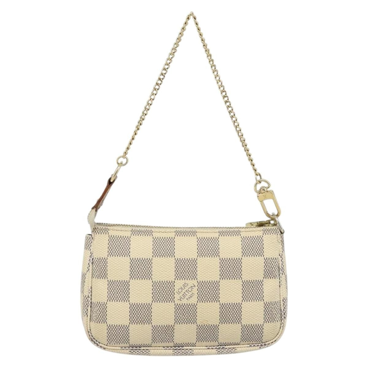 Louis Vuitton Mini Pochette Accessoires Damier Canvas Multicolour Canvas Clutche & Pouche Bag (Pre-Loved)
