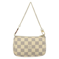 Louis Vuitton Mini Pochette Accessoires Damier Canvas Multicolour Canvas Clutche & Pouche Bag (Pre-Loved)