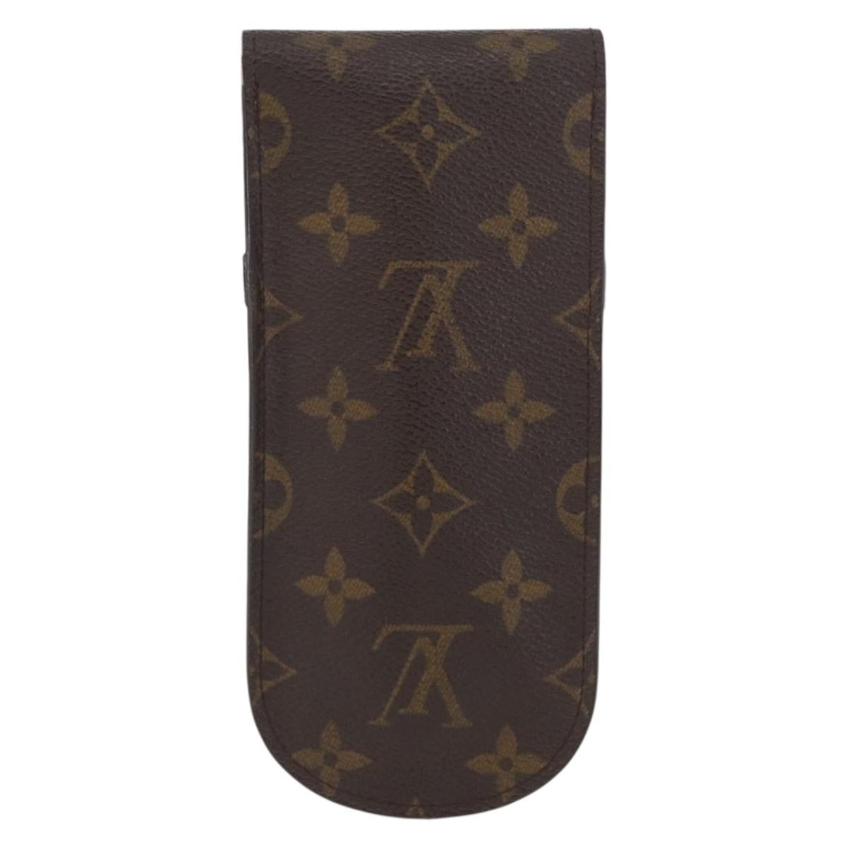 Louis Vuitton Etui À Lunette Canvas Brown Canvas Wallets Accessory (Authentic Pre-Loved)