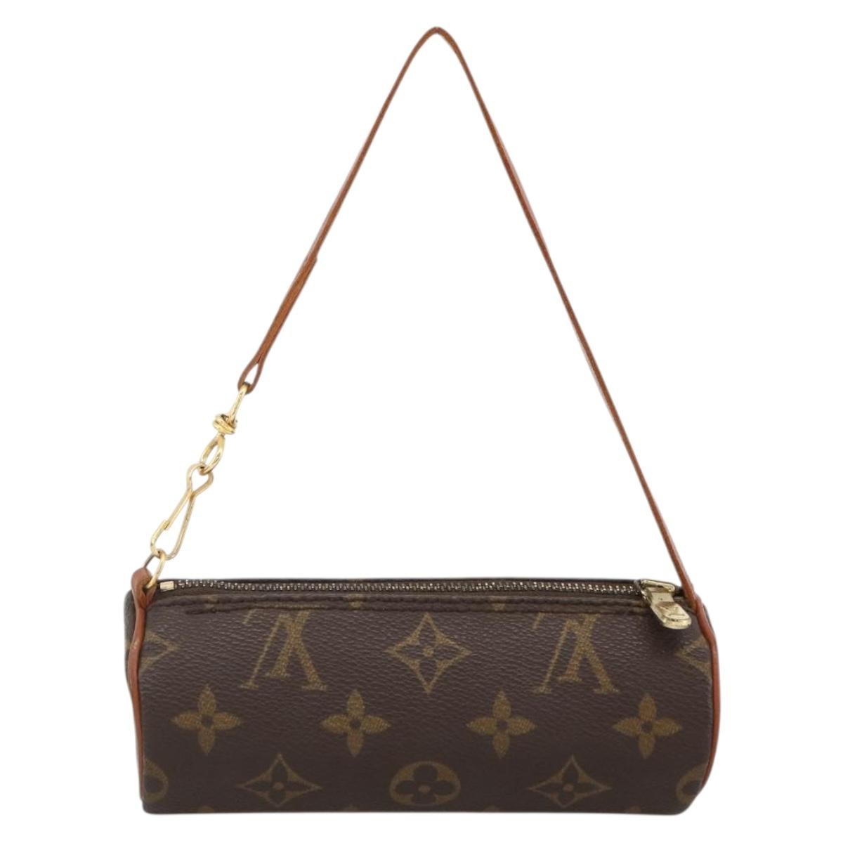 Louis Vuitton Papillon Pochette Monogram Canvas Brown Canvas Clutche & Pouche Bag (Pre-Loved)