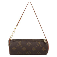 Louis Vuitton Papillon Pochette Monogram Canvas Brown Canvas Clutche & Pouche Bag (Pre-Loved)