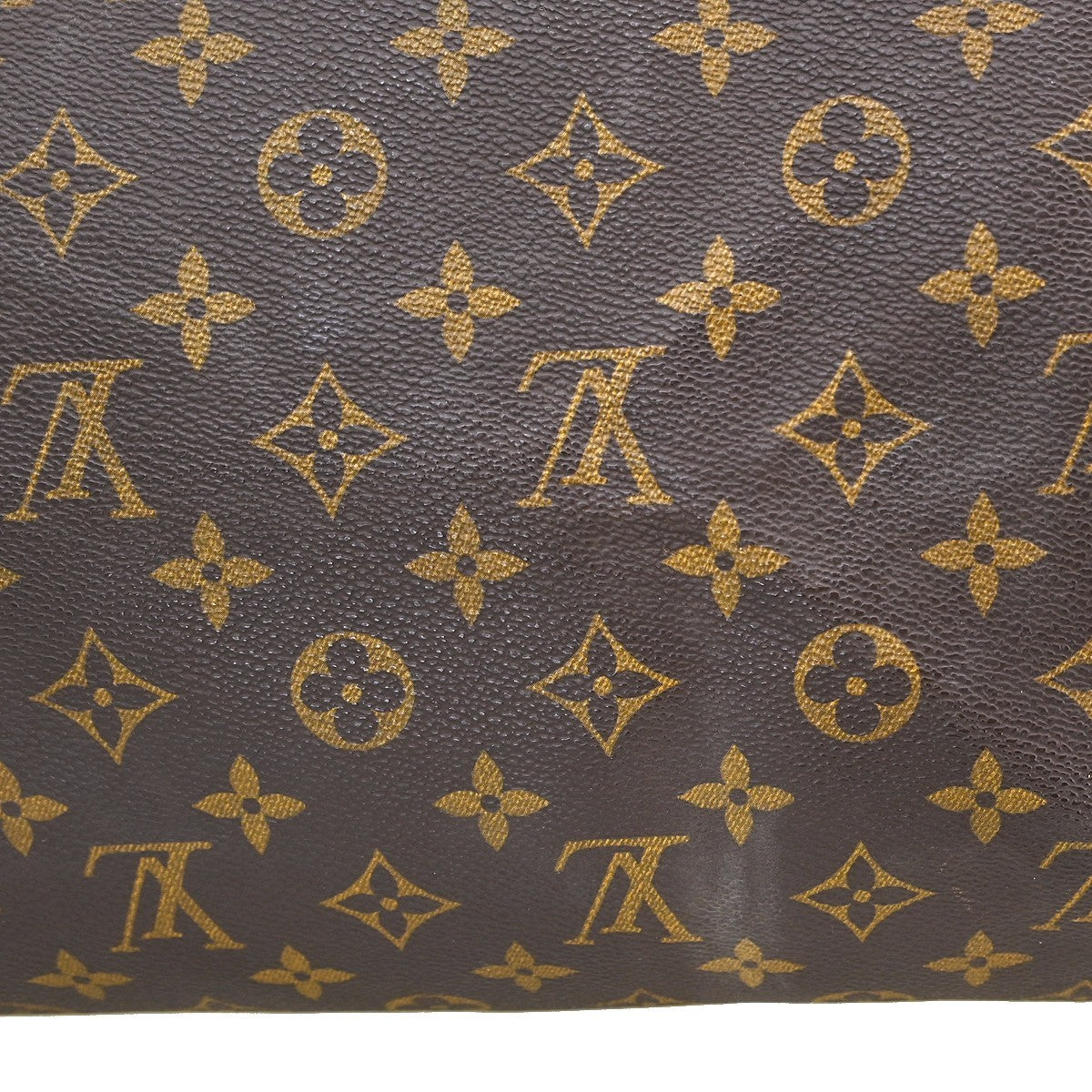 Louis Vuitton Speedy Handbag Monogram Canvas Brown Canvas,Leather Handbag (Authentic Pre-Loved)