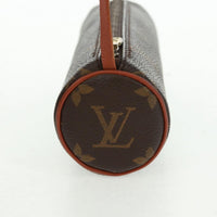 Louis Vuitton Papillon Pochette Monogram Canvas Brown Canvas Clutche & Pouche Bag (Authentic Pre-Loved)