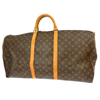 Louis Vuitton Louis Vuitton Keepall Bag Monogram Canvas Brown Canvas Travel Bag Bag (Pre-Loved)