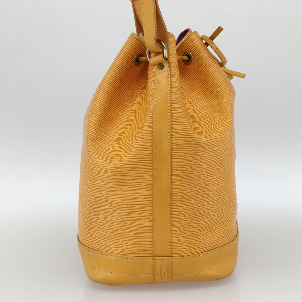 Louis Vuitton Noe Handbag Epi Leather Yellow Leather Shoulder Bag Bag (Pre-Loved)