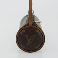 Louis Vuitton Papillon Pochette Monogram Canvas Brown Canvas Clutche & Pouche Bag (Pre-Loved)