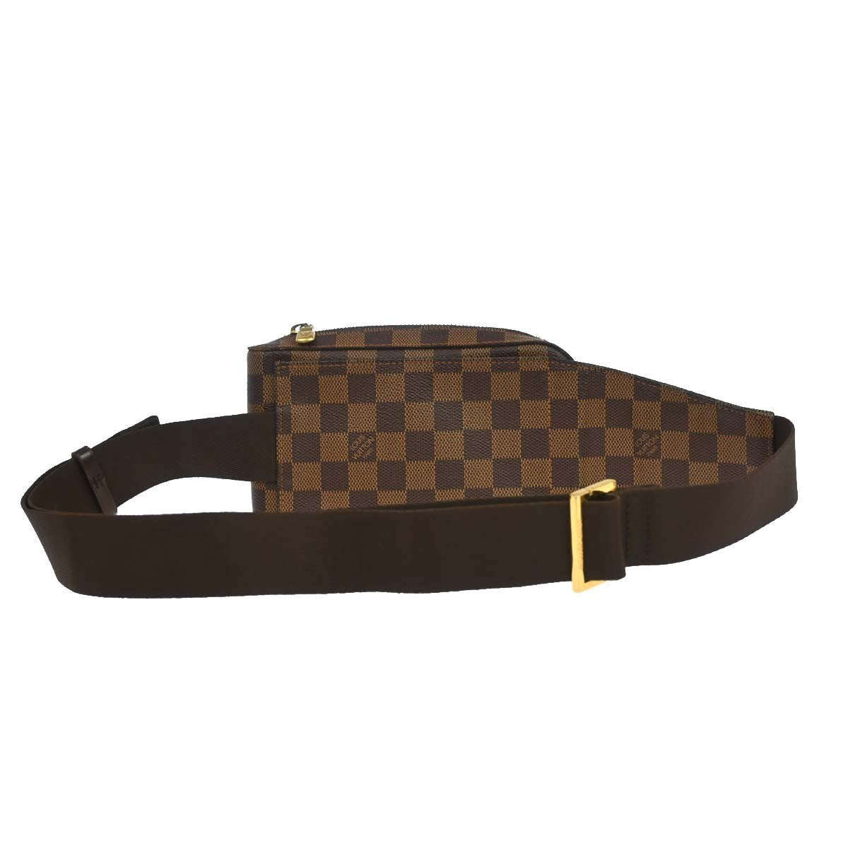 Louis Vuitton Louis Vuitton Geronimos Waist Bag Damier Brown Canvas Shoulder Bag Bag (Authentic Pre-Loved)