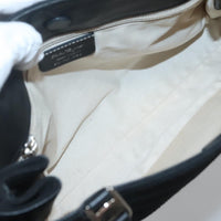 Salvatore Ferragamo Vala Tote Canvas Black Canvas Tote Bag Bag (Pre-Loved)
