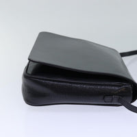 Salvatore Ferragamo Vintage Shoulder Bag Leather Black Leather Shoulder Bag Bag (Authentic Pre-Loved)
