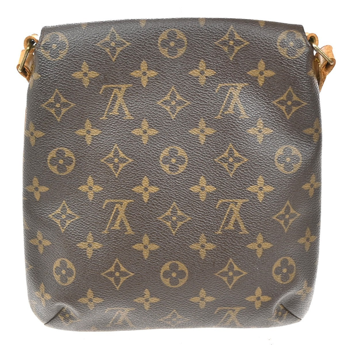 Louis Vuitton Musette Handbag Monogram Canvas Brown Canvas Shoulder Bag Bag (Authentic Pre-Loved)