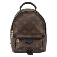 Louis Vuitton Palm Springs Backpack Monogram Canvas Brown Canvas Backpack Bag (Authentic Pre-Loved)