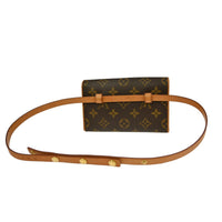 Louis Vuitton Louis Vuitton Florentine Waist Bag Monogram Canvas Brown Canvas Clutche & Pouche Bag (Pre-Loved)