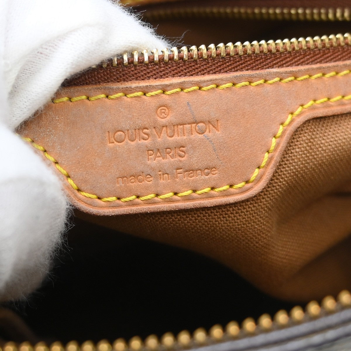 Louis Vuitton Louis Vuitton Cabas Mezzo Monogram Canvas Brown Canvas Tote Bag Bag (Pre-Loved)