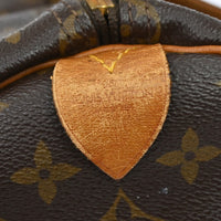 Louis Vuitton Keepall Bag Monogram Canvas Brown Canvas Travel Bag Bag (Pre-Loved)