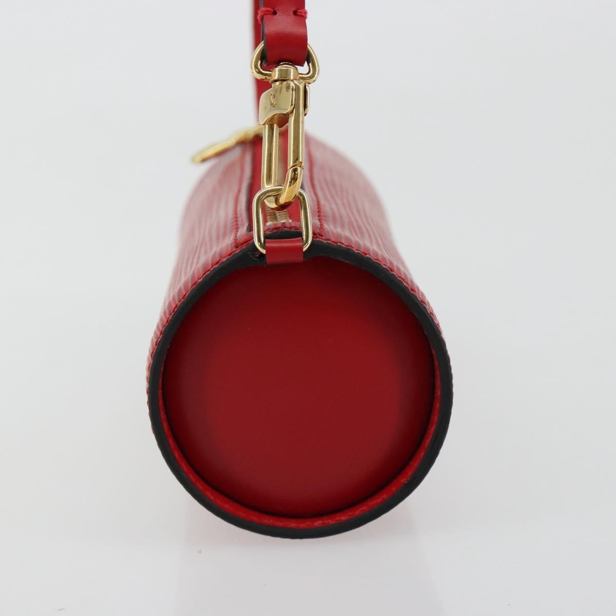 Louis Vuitton Soufflot Pochette Epi Leather Red Leather Clutche & Pouche Bag (Pre-Loved)