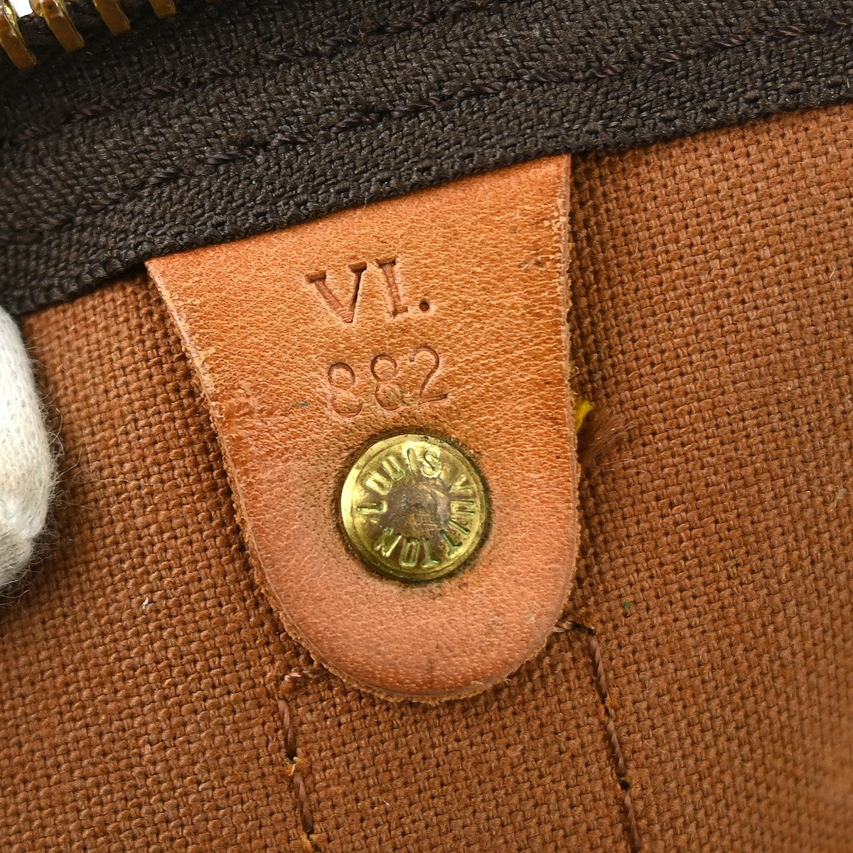Louis Vuitton Louis Vuitton Keepall Bag Monogram Canvas Brown Canvas Travel Bag Bag (Pre-Loved)