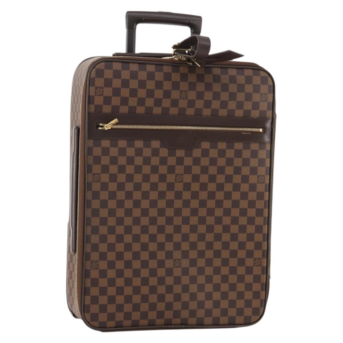 Louis Vuitton Pegase Luggage Damier Brown Canvas Travel Bag Bag (Pre-Loved)