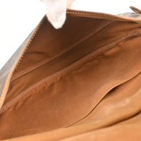 Louis Vuitton Saumur Handbag Monogram Canvas Brown Canvas Shoulder Bag Bag (Authentic Pre-Loved)
