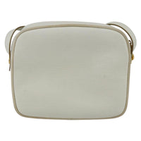 Salvatore Ferragamo Vala Shoulder Bag Leather White Leather Shoulder Bag Bag (Pre-Loved)