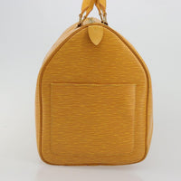 Louis Vuitton Keepall Bag Epi Leather Yellow Leather Travel Bag Bag (Pre-Loved)