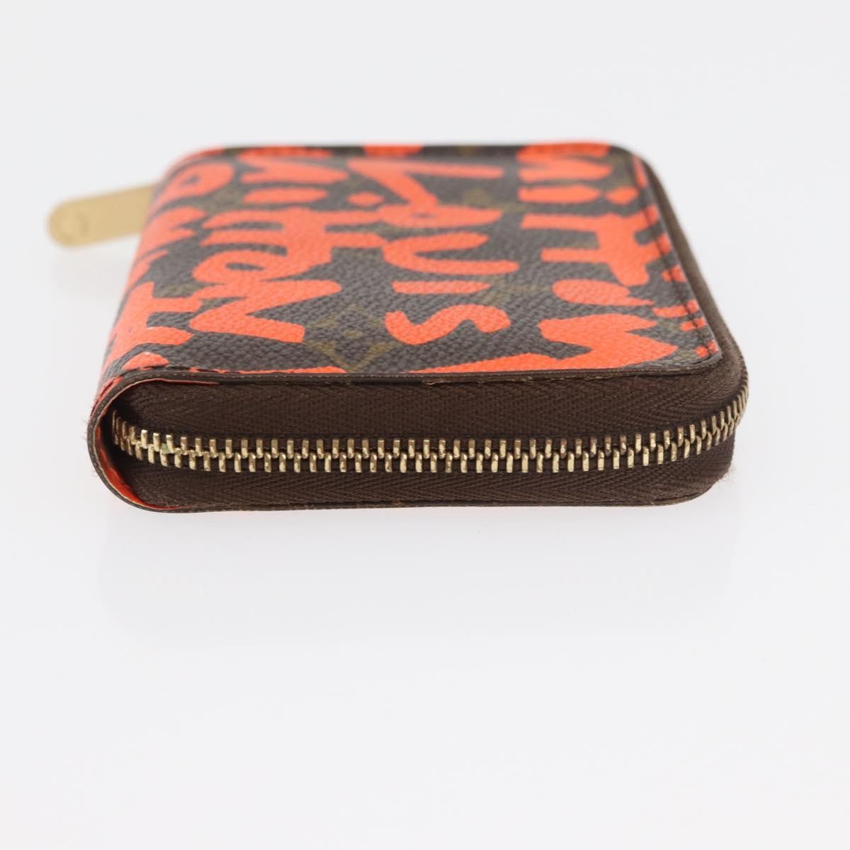 Louis Vuitton Louis Vuitton Porte-Monnaie Zippy Wallet Monogramme Empreinte Orange Canvas Wallets Accessory (Pre-Loved)