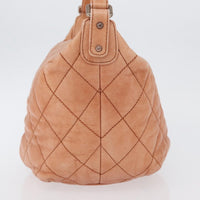 Chanel Cloudy Bundle Hobo Quilted Lambskin Orange Leather Shoulder Bag Bag (Authentic Pre-Loved)
