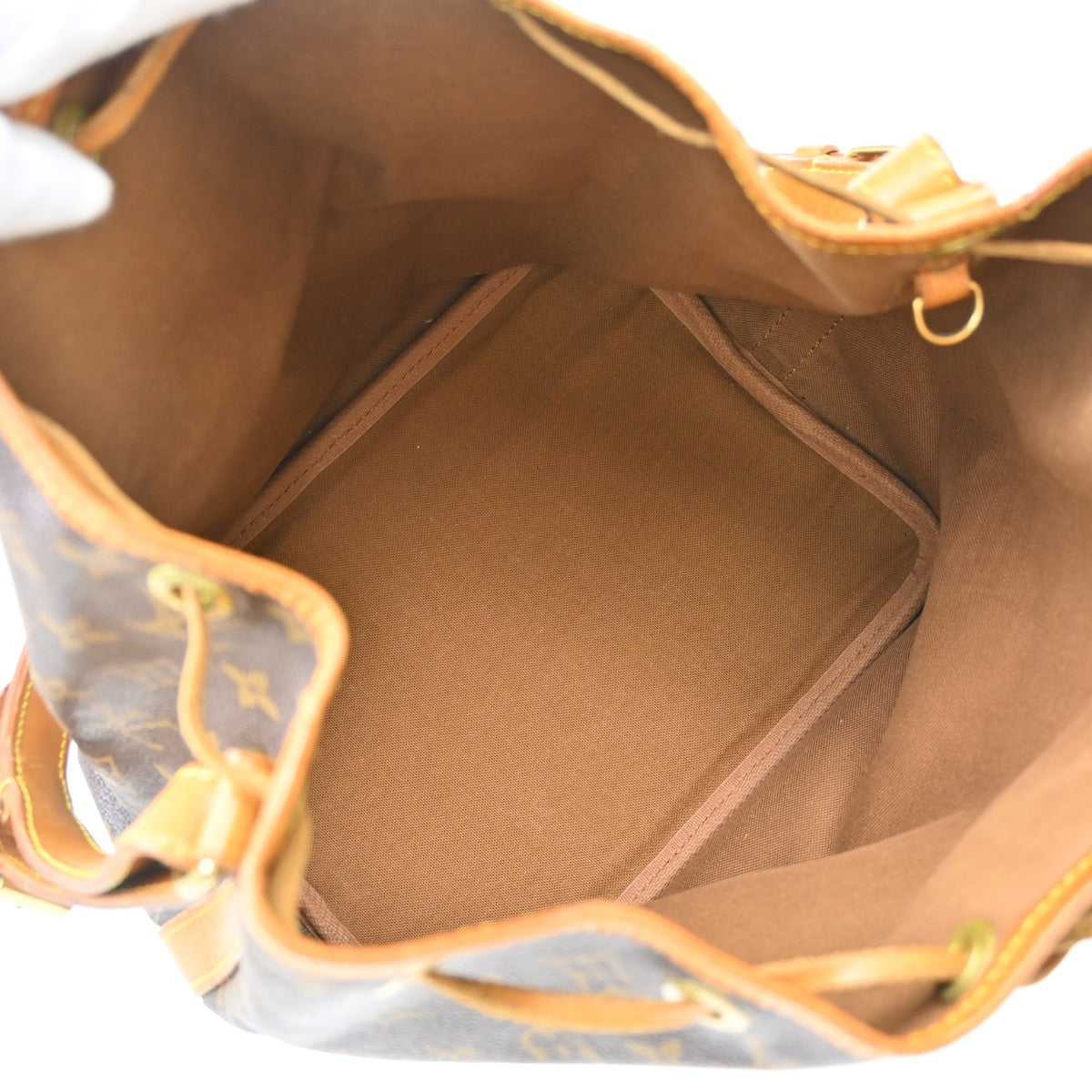 Louis Vuitton Louis Vuitton Petit Noe Handbag Monogram Canvas Brown Canvas Shoulder Bag Bag (Pre-Loved)