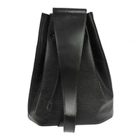 Louis Vuitton Sac A Dos Drawstring Backpack Epi Leather Black Leather Backpack Bag (Authentic Pre-Loved)