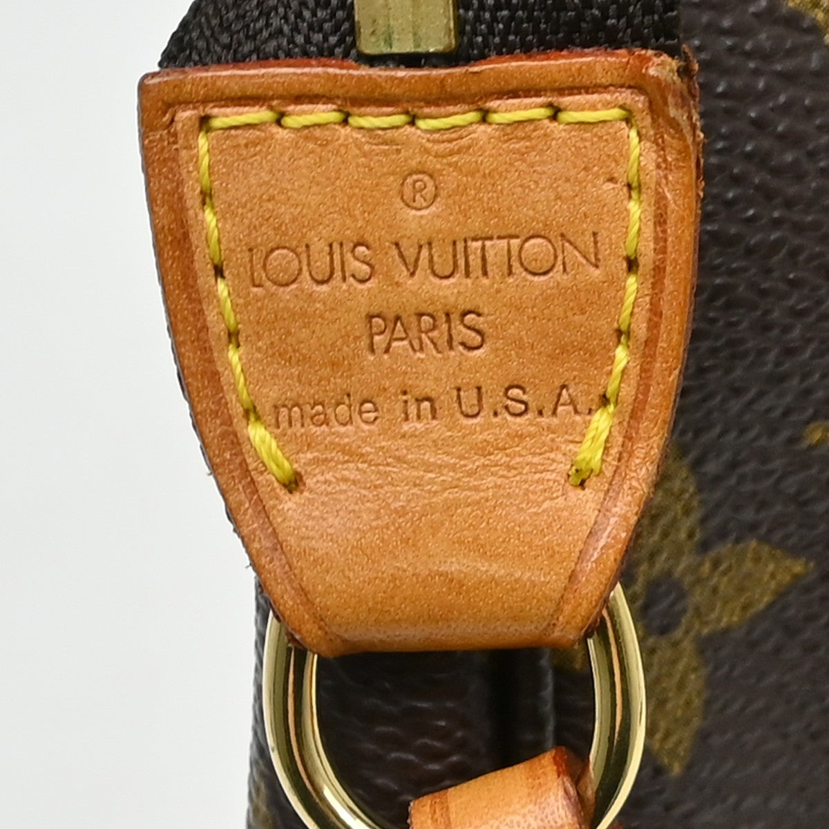Louis Vuitton Pochette Accessoires Nm Monogram Canvas Brown Canvas Clutche & Pouche Bag (Authentic Pre-Loved)