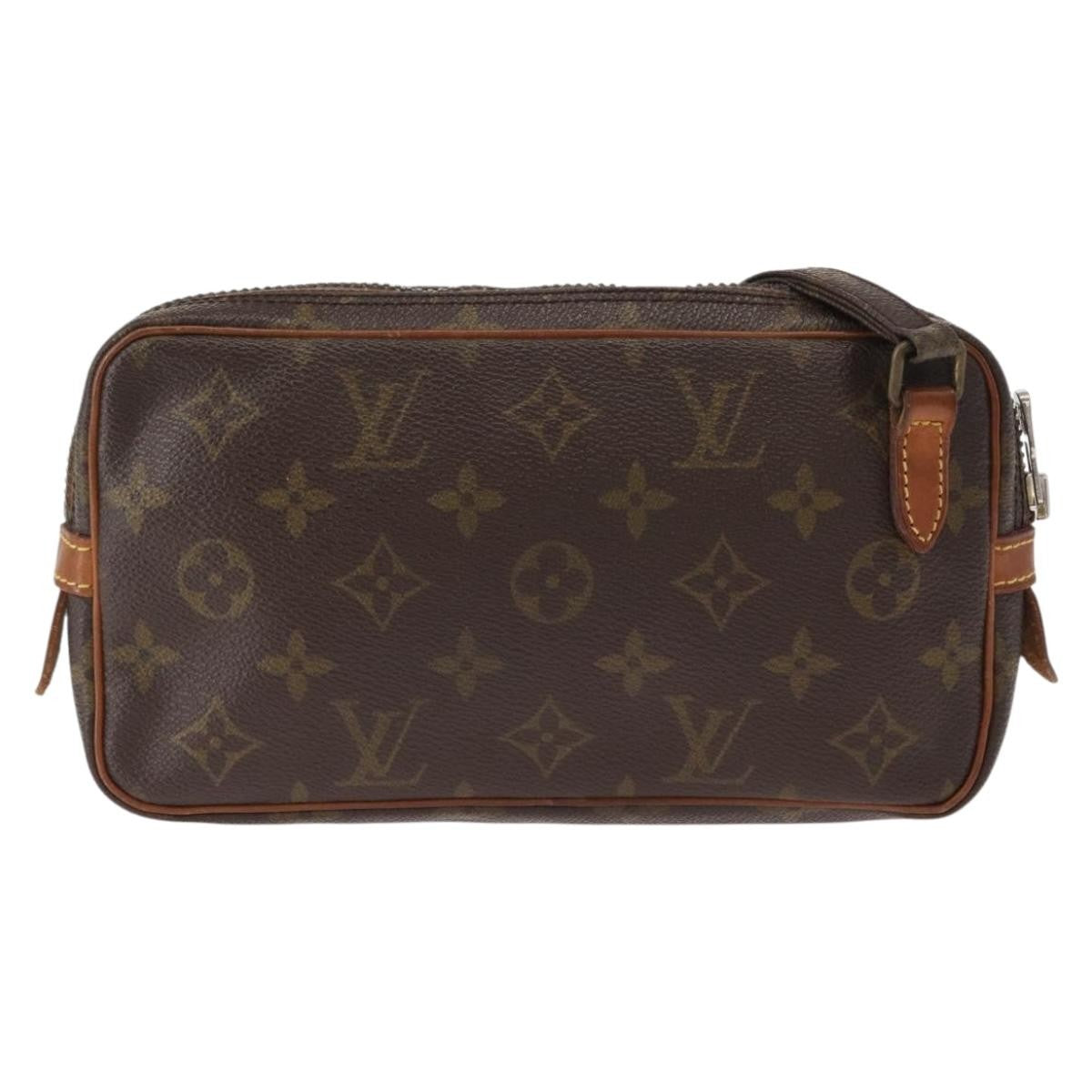 Louis Vuitton Pochette Marly Bandouliere Bag Monogram Canvas Brown Canvas Shoulder Bag Bag (Pre-Loved)