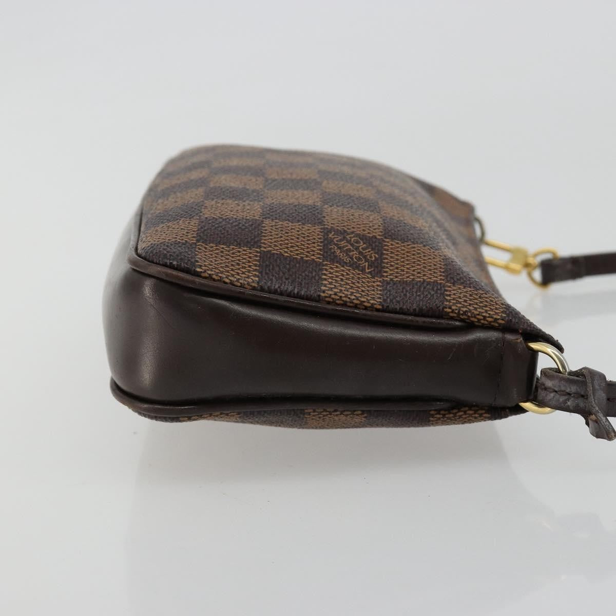Louis Vuitton Navona Pochette Accessoires Damier Brown Canvas Clutche & Pouche Bag (Authentic Pre-Loved)