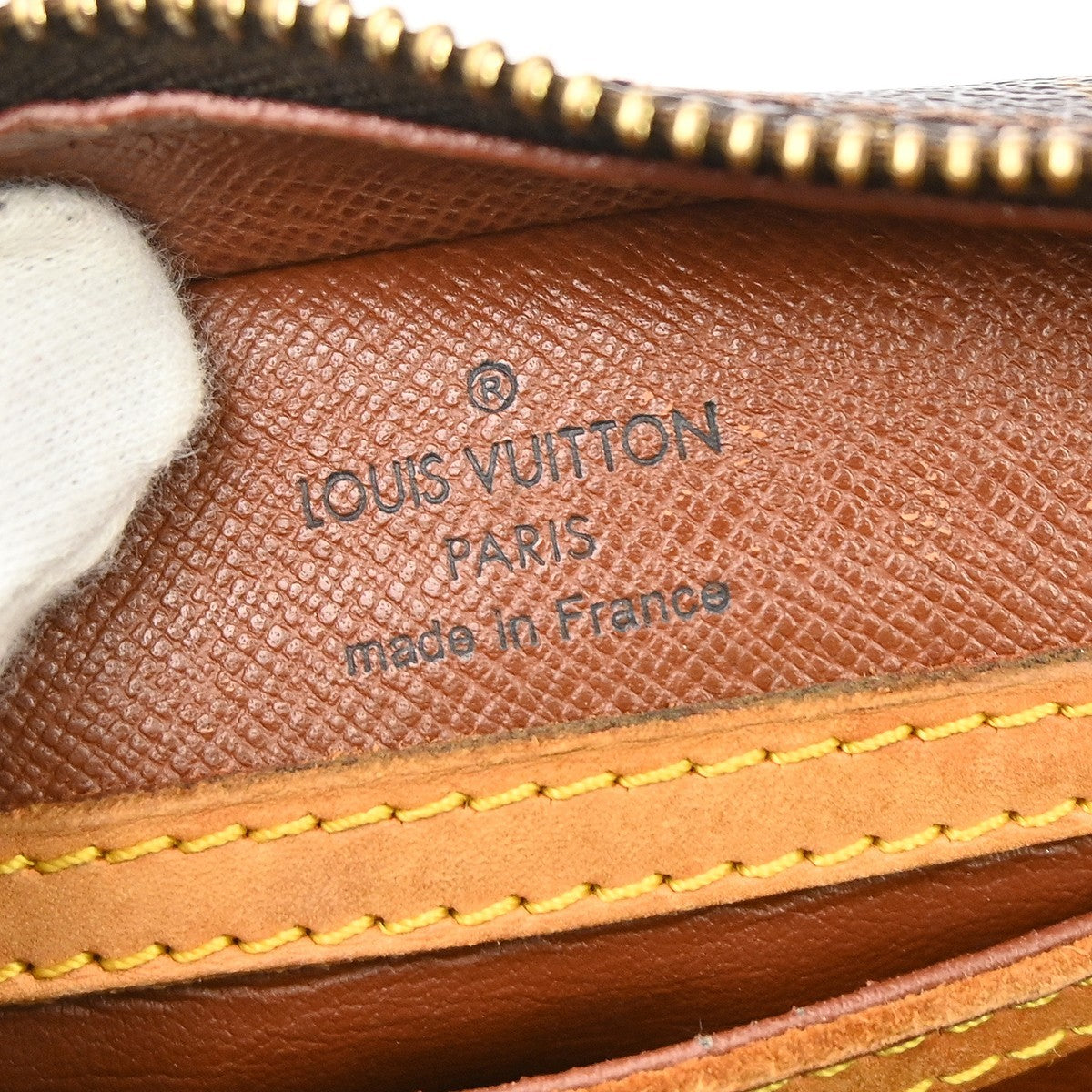 Louis Vuitton Blois Handbag Monogram Canvas Brown Canvas Shoulder Bag Bag (Authentic Pre-Loved)