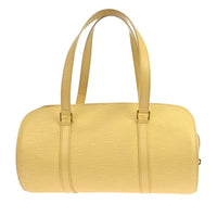 Louis Vuitton Soufflot Handbag Epi Leather Yellow Leather Shoulder Bag Bag (Authentic Pre-Loved)