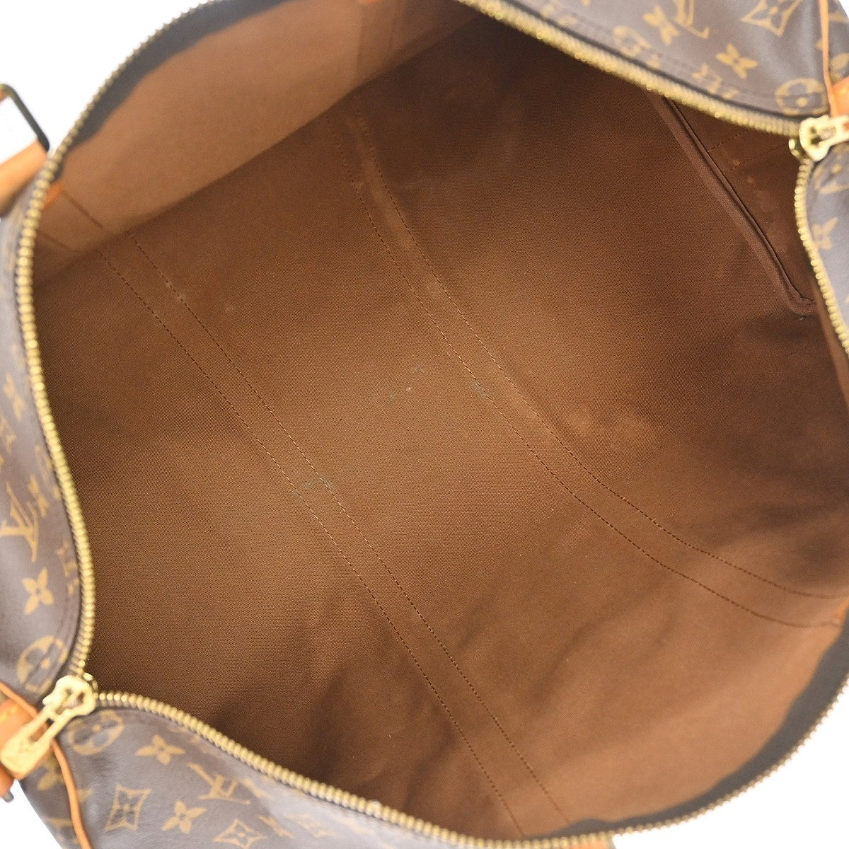 Louis Vuitton Louis Vuitton Keepall Bandouliere Bag Monogram Canvas Brown Canvas Travel Bag Bag (Authentic Pre-Loved)