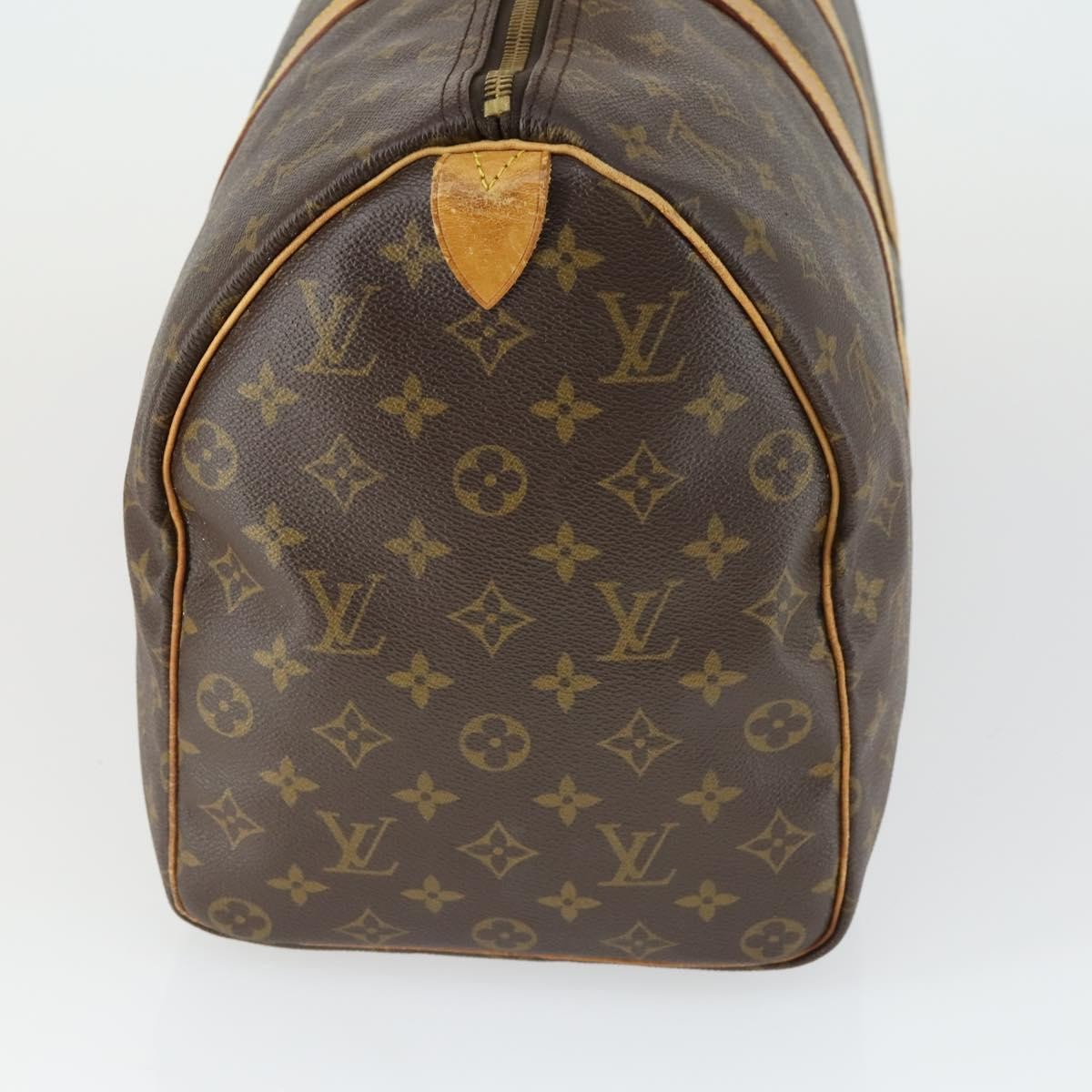 Louis Vuitton Louis Vuitton Keepall Bag Monogram Canvas Brown Canvas Travel Bag Bag (Pre-Loved)