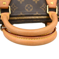 Louis Vuitton Speedy Handbag Monogram Canvas Brown Canvas Handbag (Pre-Loved)
