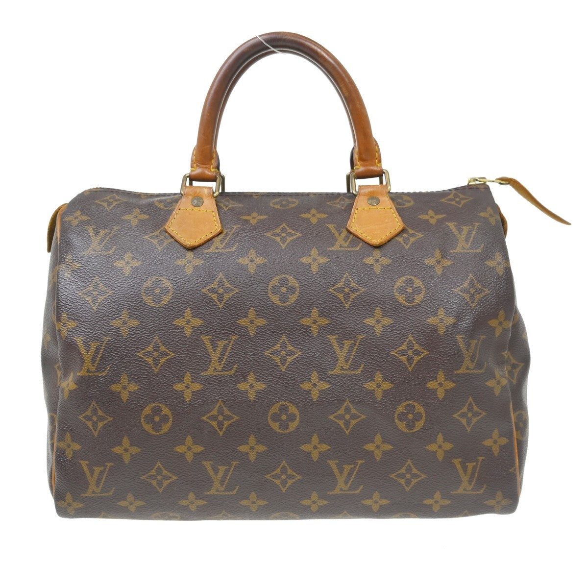 Louis Vuitton Louis Vuitton Speedy Handbag Monogram Canvas Brown Canvas Handbag (Pre-Loved)