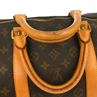 Louis Vuitton Louis Vuitton Keepall Bag Monogram Canvas Brown Canvas Travel Bag Bag (Pre-Loved)