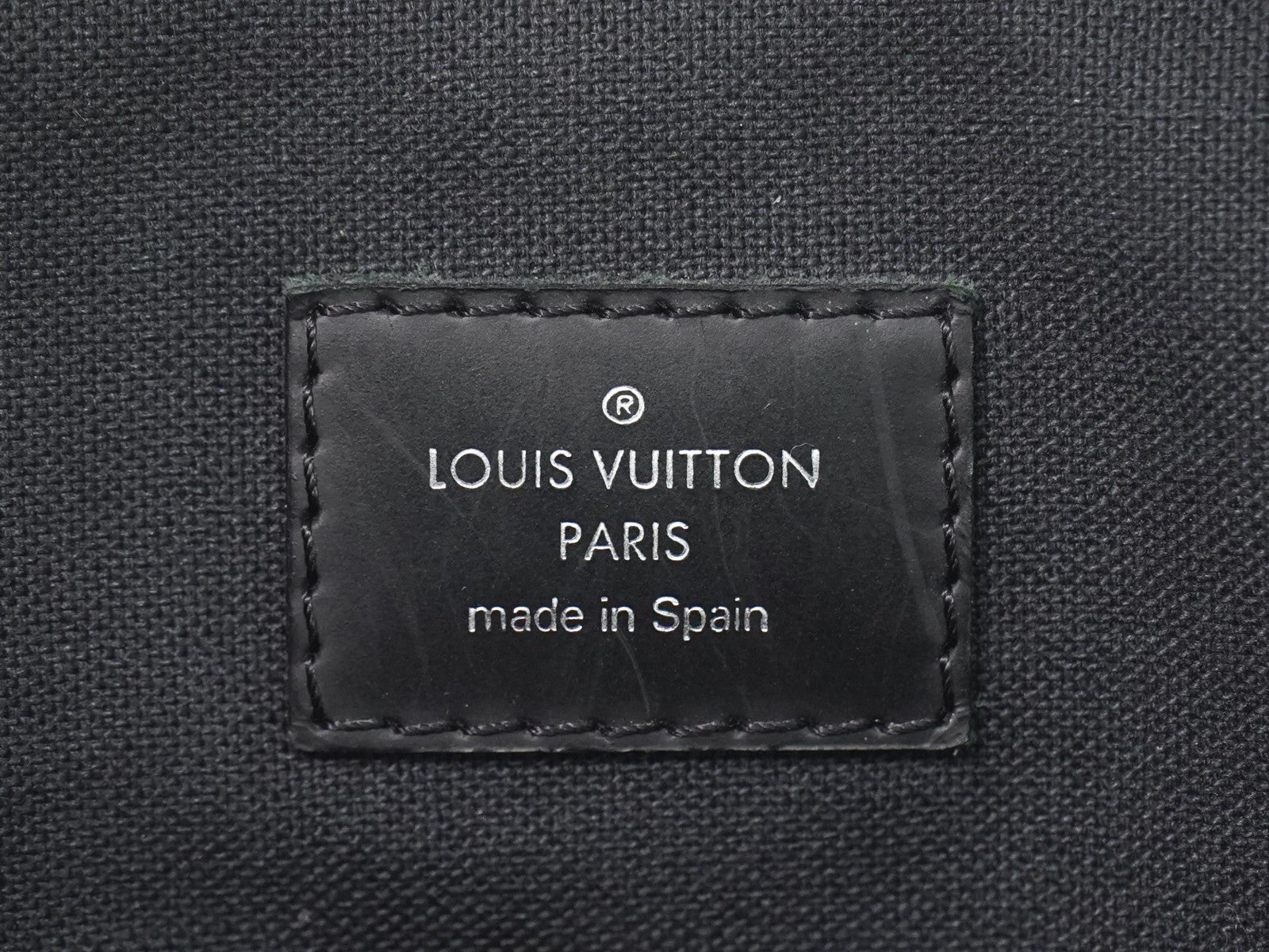 Louis Vuitton Louis Vuitton Porte-Documents Voyage Briefcase Damier Graphite Gray Canvas Briefcase Bag (Pre-Loved)