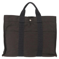 Hermes Fourre-Tout Herline Fourre-Tout Herline Gray Canvas Tote Bag Bag (Pre-Loved)