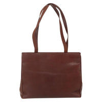 Salvatore Ferragamo Vala Shoulder Bag Leather Brown Leather Shoulder Bag Bag (Authentic Pre-Loved)